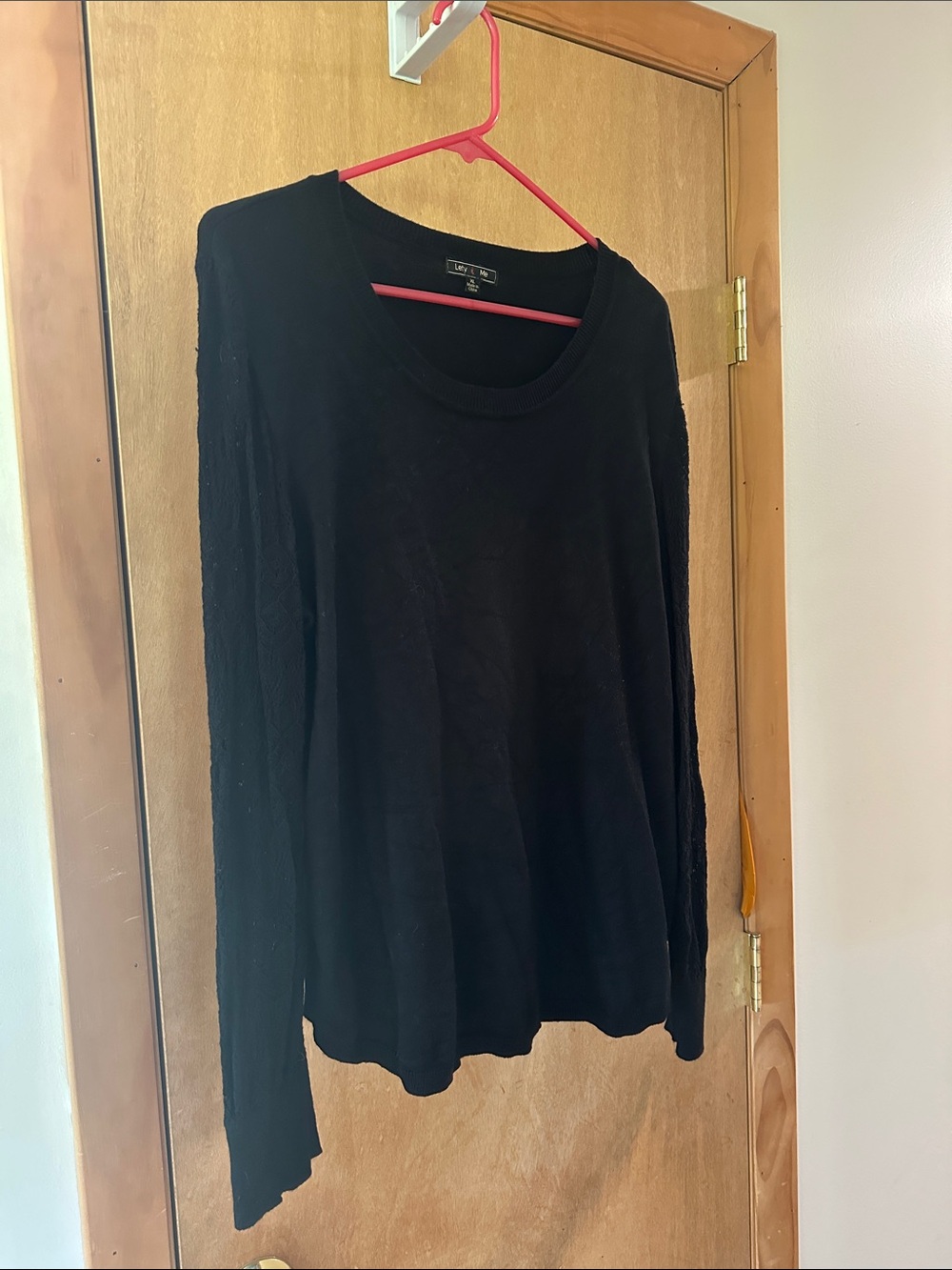 Black Long Sleeve Crewneck sweater